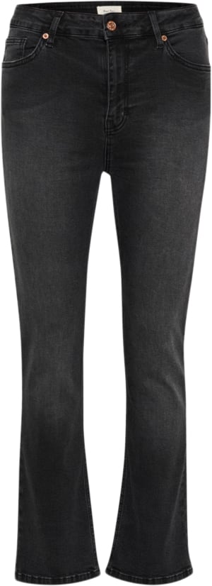 Part Two Ryanpw JE Ryanpw Kvinde Washed Black Denim Flared Jeans Classic Fit Str 29 - hos Magasin