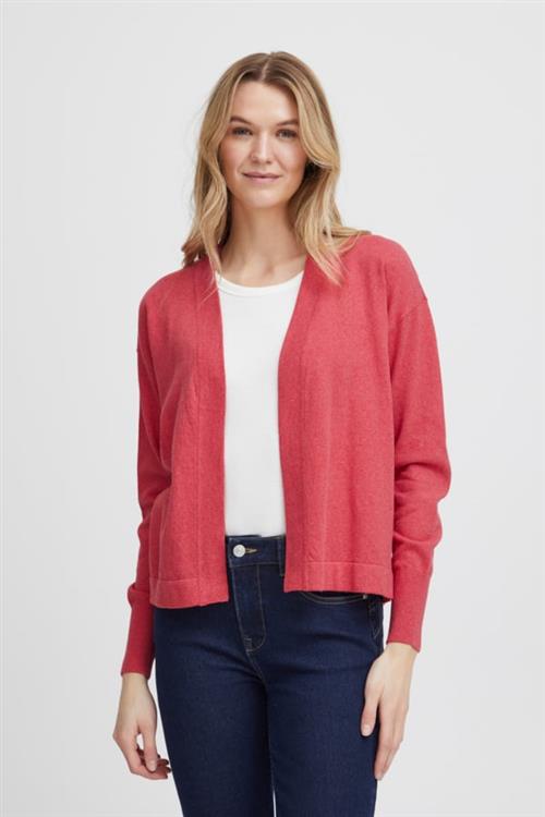 Fransa Frsinne CAR 2 Kvinde Geranium Cardigans Regular Fit Str L - hos Magasin