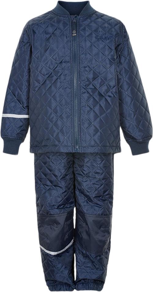 CeLaVi Basis Termosæt -Ensfv. Str 128 - Dark Navy Termosæt- & Dragter Nylon hos Magasin