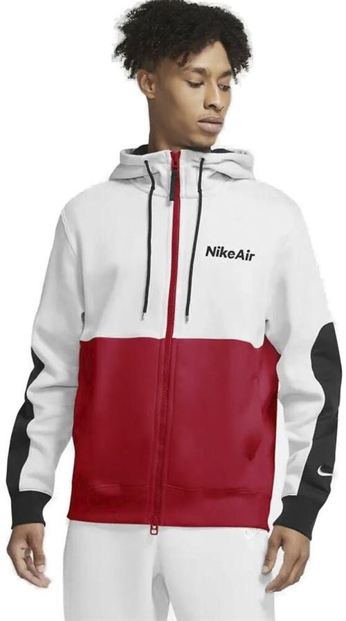 Nike Air Full Zip Fleece Haettetroje XL - Hættetrøjer hos Magasin