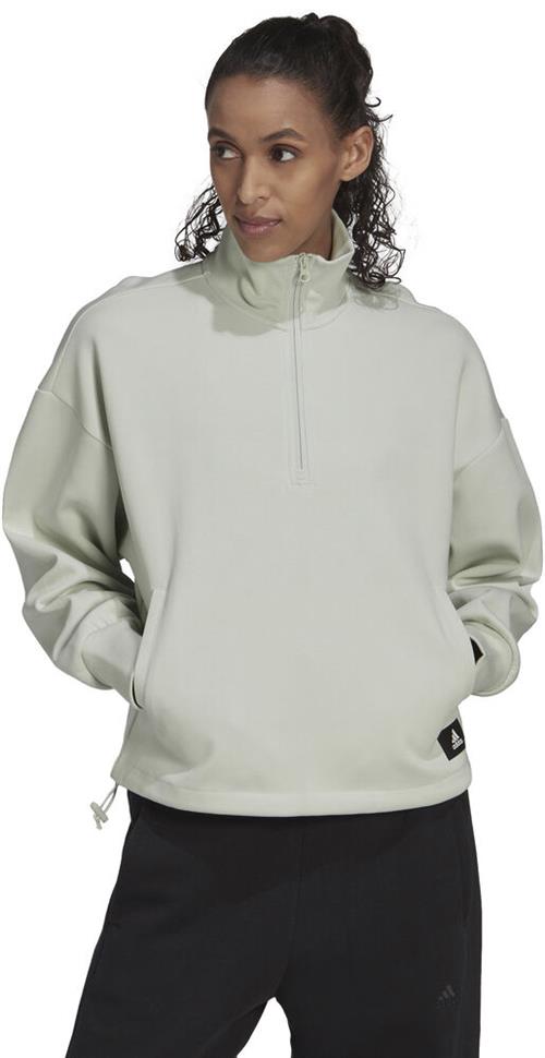 adidas Future Icons Badge of Sport Quarterzip Sweatshirt L - Hættetrøjer & Sweatshirts Bomuld hos Magasin