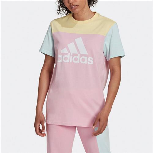 adidas Essentials Colorblock Logo Tshirt XS - Trænings T-shirts hos Magasin