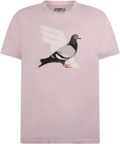 Se Staple x TAF Staple X TAF Wing Logo TEE Mand Pink Kortærmede T-shirts Str L - Bomuld hos Magasin ved Magasin