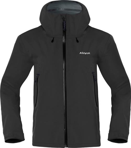 Asivik Asivik M Storm4 Jacket, Black XL - Regntøj hos Magasin