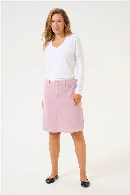 Cream Crcory Skirt Kvinde Dawn Pink Midi Nederdele Str 40 - hos Magasin