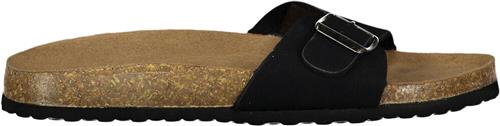 Se MCKINLEY Camilla BIO 1strap III Sandal. Kvinde Sort Sandaler & Badesko Str 41 - hos Magasin ved Magasin