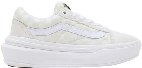 Vans ua old Skool Overt cc Kvinde White/checkerboard Sneakers Str 42,5 - hos Magasin