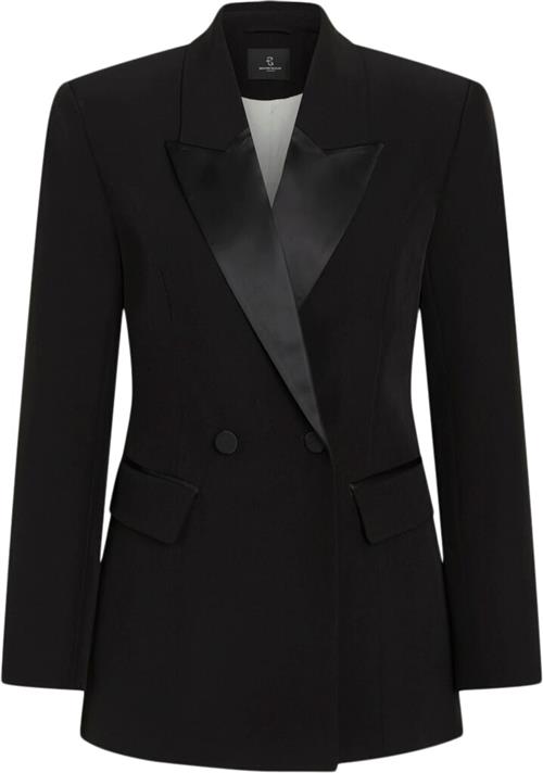 Bruuns Bazaar Rubysusbbtuxi Blazer Kvinde Black Blazere Str 34 - Polyester hos Magasin