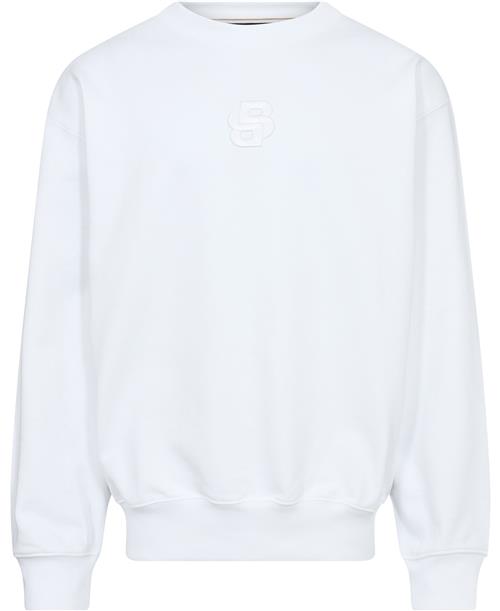 BOSS Soleri 10_AN Mand Hvid Sweatshirts Str S - hos Magasin