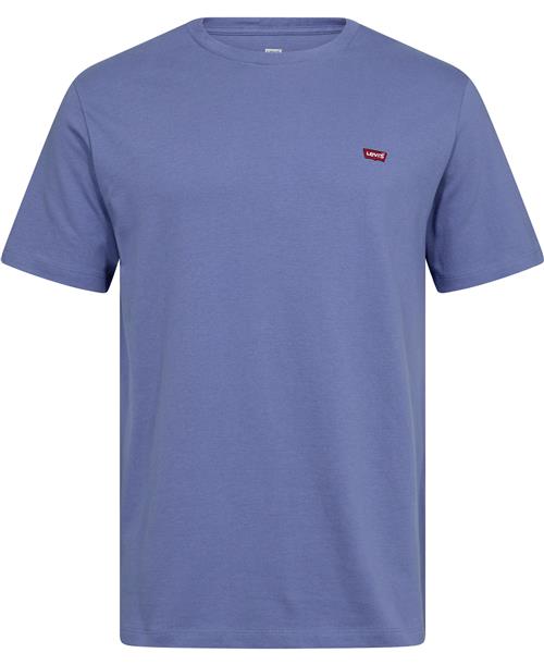 Se Levi's SS Original HM TEE Bleached DE Mand Blå Kortærmede T-shirts Str XL - Bomuld hos Magasin ved Magasin