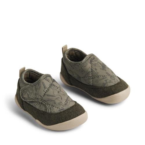 Se Wheat Indoor Shoe Mulle Dark Green Hjemmesko Str 25 - Uld hos Magasin ved Magasin