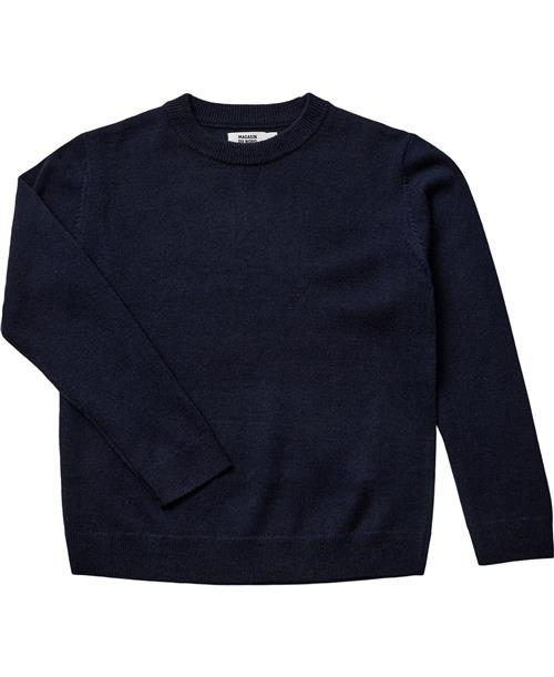 BAKITO by Magasin Du Nord Collection BAKITO by Magasin Strikka RWS Wool & Cashmere Pullover Str 8 Cashmere Navy Strik