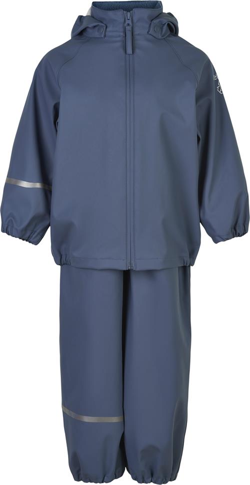 Se CeLaVi Basic Rainwear set Recycle PU Str 130 - China Blue Regntøj hos Magasin ved Magasin