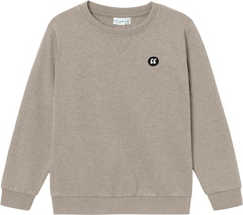 Name It Nkmvimo LS Sweat BRU Noos Str 134/140 - Pure Cashmere Sweatshirts hos Magasin