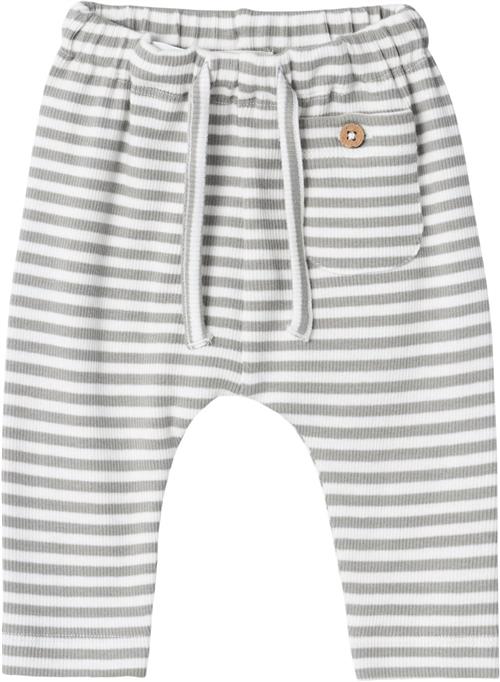 Lil' Atelier Nbmgago Loose Pant LIL Noos Str 86 - Limestone Bukser hos Magasin