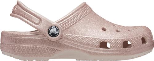 Crocs Classic Glitter Clog K Qugl Quartz Glitter Sandaler Str 33/34 - hos Magasin