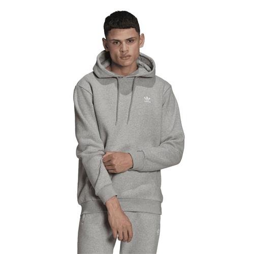 adidas Essential Hoodie Mand Grey Hoodies Str S - Bomuld hos Magasin