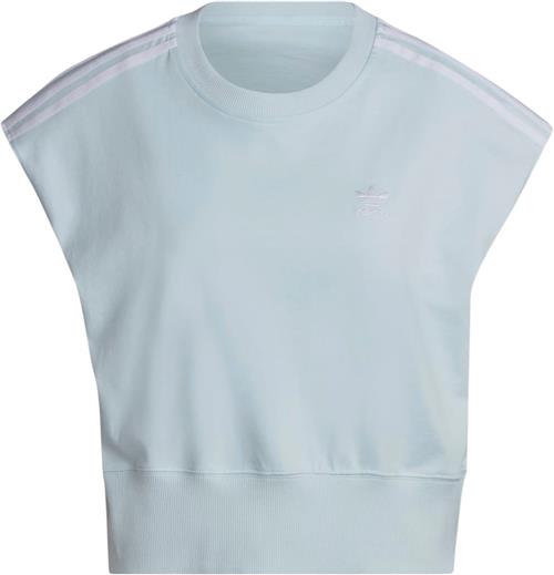 adidas Adicolor Classic Waist Cinch tee 40 - Trænings T-shirts Bomuld hos Magasin