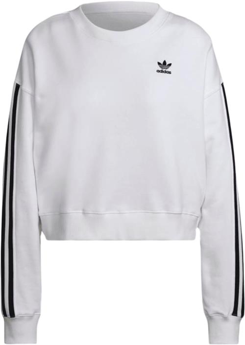 adidas Sweatshirt Kvinde Hvid Sweatshirts Str 42 - Bomuld hos Magasin