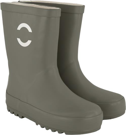 Mikk-Line Wellies Solid Dusty Olive Gummistøvler Str 28 - hos Magasin