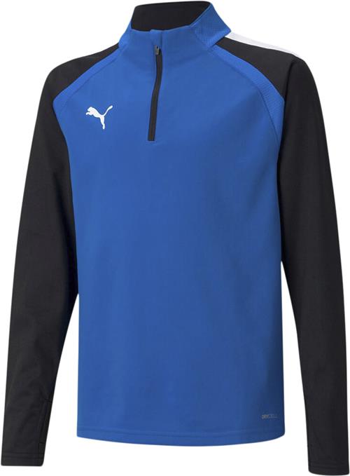 Puma Teamliga 1/4 zip Trøje 140 - Træningøjer hos Magasin