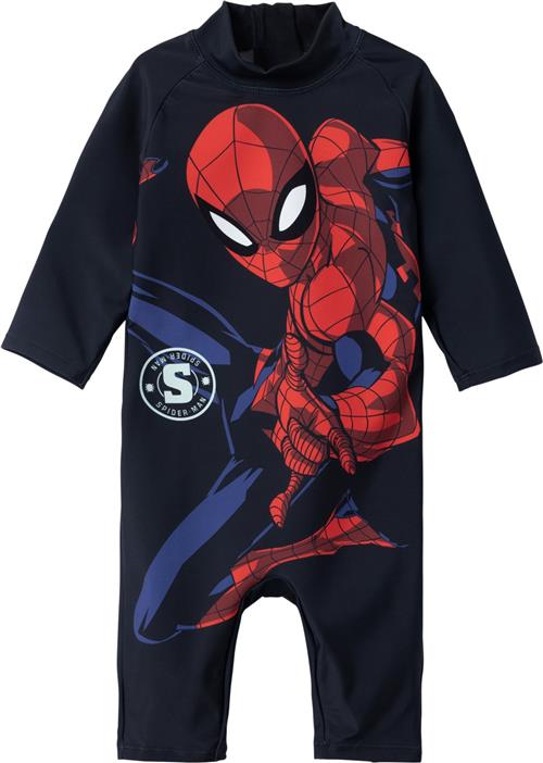 Name It Nmmmoth Spiderman LS UV Suit MAR Str 86 - Blå Uv Tøj & Hatte hos Magasin