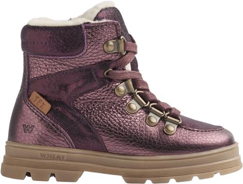 Wheat Winterboot Toni Hiker Tex Bordeaux Støvler Str 34 - Uld hos Magasin