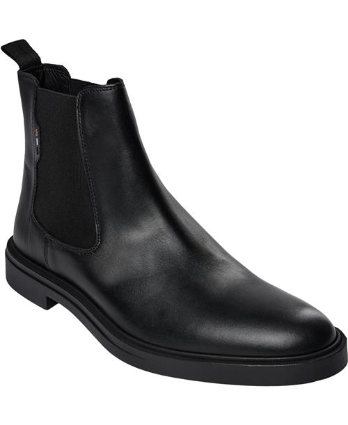 Hugo Boss Calev_Cheb_lt Mand Sort Chelsea Boots Str 40 - hos Magasin