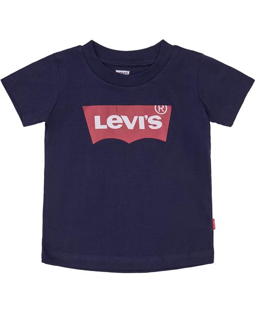 Levi's Teeshirt Str 12 mdr / 80 cm - Dress Blues Kortærmede T-shirts hos Magasin