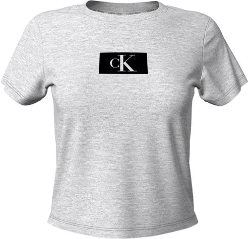 Se Calvin Klein Crew Neck Short Sleeve Tshirt Kvinde P7a Kortærmede T-shirts Str XL - Bomuld hos Magasin ved Magasin