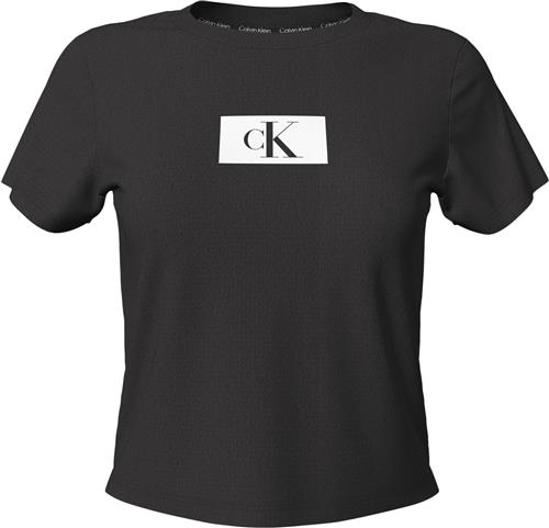 Se Calvin Klein Crew Neck Short Sleeve Tshirt Kvinde Ub1 Kortærmede T-shirts Str XL - Bomuld hos Magasin ved Magasin