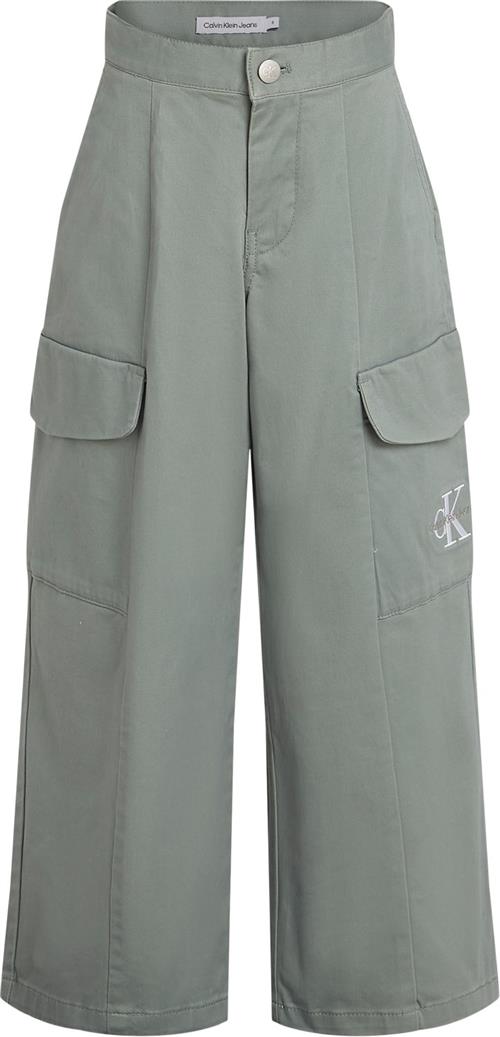 Calvin Klein Clean Utility Cargo Pants Str 8 år - Msw Bukser hos Magasin