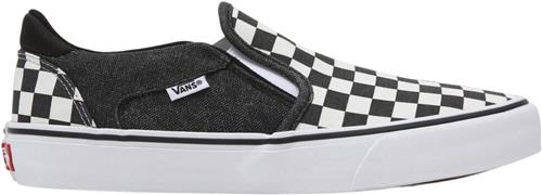 Vans Asher Deluxe Sneakers Mand Sort Sneakers Str 40.5 - Læder hos Magasin