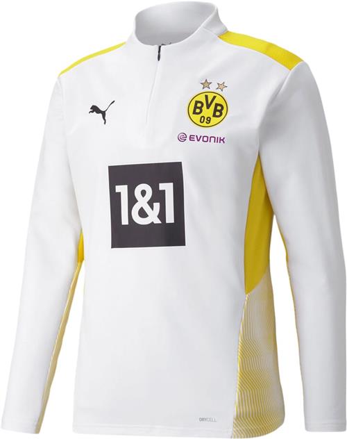 Puma Dortmund Træningøje 1/4lynlås XL - Sweatshirts Polyester hos Magasin