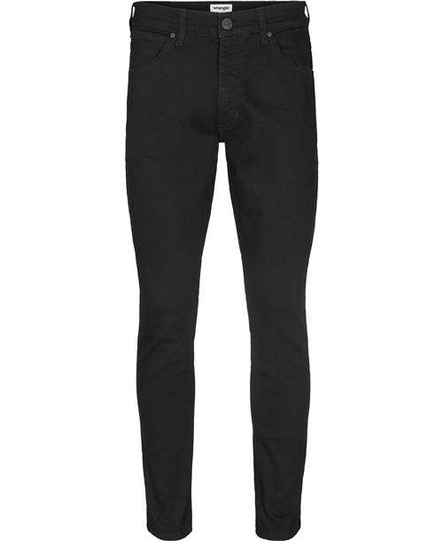 Wrangler Larston Black Valley Mand Black Valley Jeans Tapered Fit Str 33/30 - hos Magasin