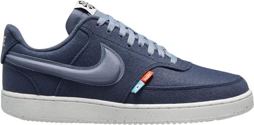 Nike Court Vision Low Next Nature Sneakers Mand Blå Sneakers Str 41 - Læder hos Magasin