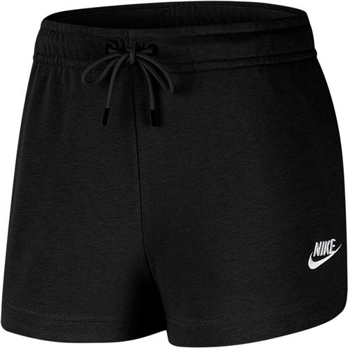 Nike Sportswear Essential Shorts Kvinde Black Sweatshorts Str L - Bomuld hos Magasin