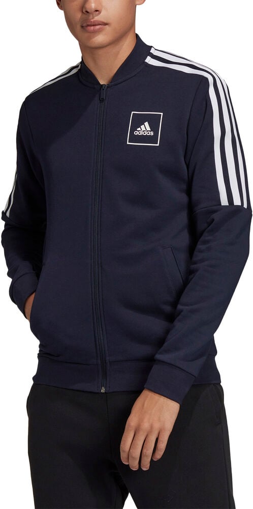 adidas 3ipes Tape Træningsjakke L - Sweatshirts Bomuld hos Magasin