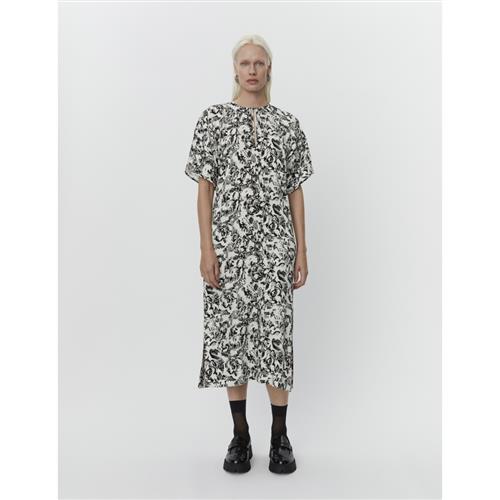 DAY Birger et Mikkelsen Hazel Contrast Elements RD Kvinde Contrast Elements Midi Kjoler Str 40 - hos Magasin