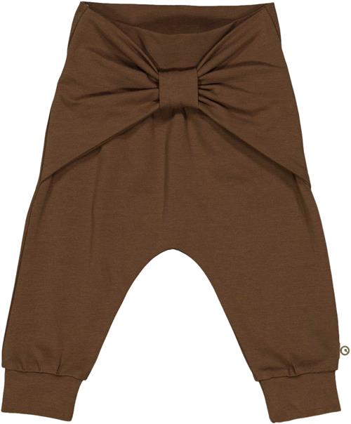 Müsli by Green Cotton Cozy me Pretty Pants Baby Str 68 - Bark Bukser Bomuld hos Magasin