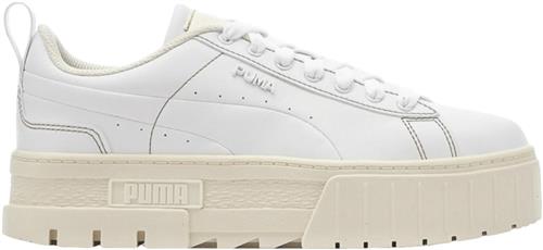 Se Puma Mayze Infuse Kvinde Puma White Sneakers Str 36 - Læder hos Magasin ved Magasin