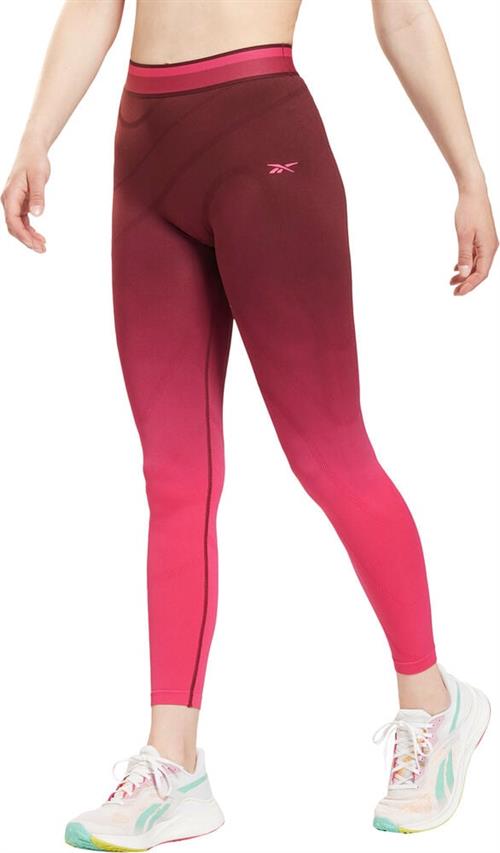 Reebok United By Fitness Seamless High Rise Træningstights S - Tights Nylon hos Magasin