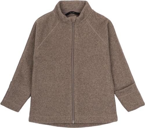 Se Mikk-Line Cotton Fleece Baby Jacket Str 104 - Melange Denver Fleece Bomuld hos Magasin ved Magasin