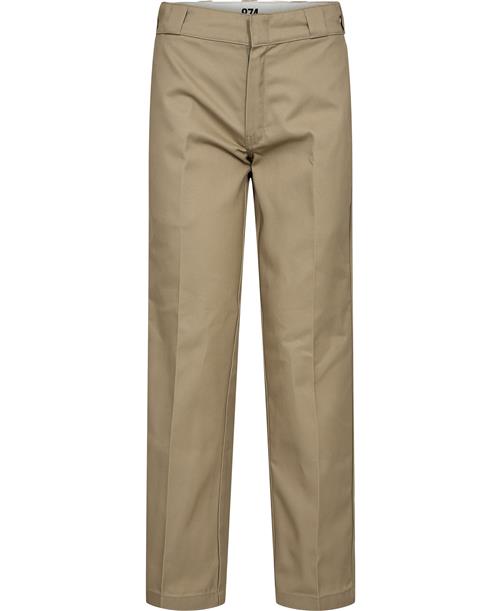 Se Dickies 874 Work Pant REC Khaki Mand Khaki Casual Bukser Str W36 L34 - hos Magasin ved Magasin