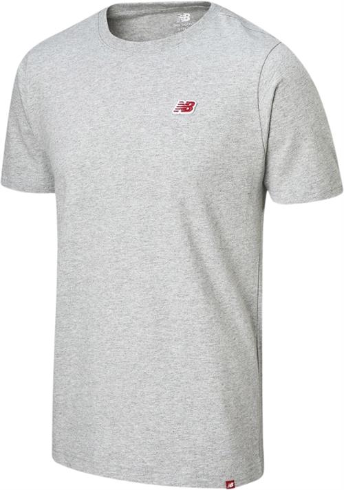 Se New Balance Tshirt Mand Athletic Grey Kortærmede T-shirts Str XS - Bomuld hos Magasin ved Magasin