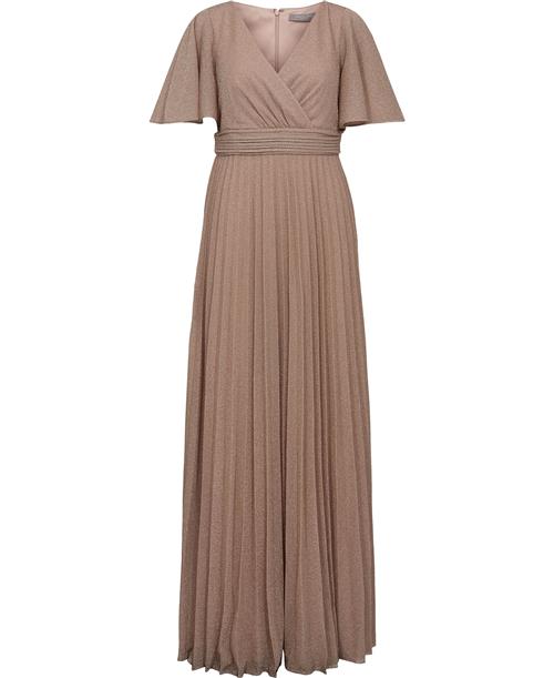 Christian Berg Evening Dress Kvinde Sepia Rose (As Colour Card) Maxi Kjoler Str 42/ XL - hos Magasin