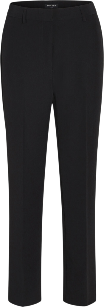 Bruuns Bazaar Rubysusbbeleza Pants Kvinde Black Bukser Med Smalle Ben Str 38 - Polyester hos Magasin