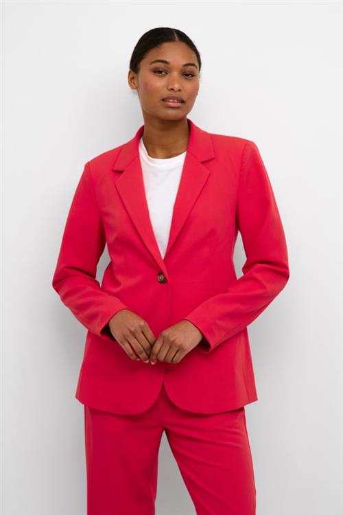 Kaffe Kasakura Blazer Kvinde Virtual Pink Blazere Str 40 - hos Magasin