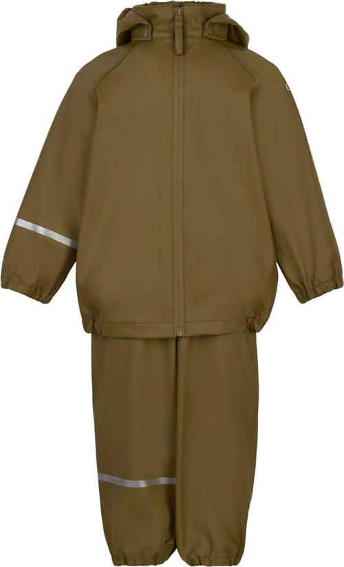 CeLaVi Basic Rainwear set Recycle PU Str 110 - Nutria Regntøj hos Magasin