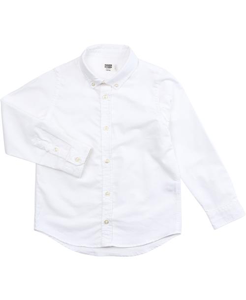 Magasin du Nord Collection Magasin Teis Oxford Shirt Organic Str 12 Bright White Skjorter Bomuld